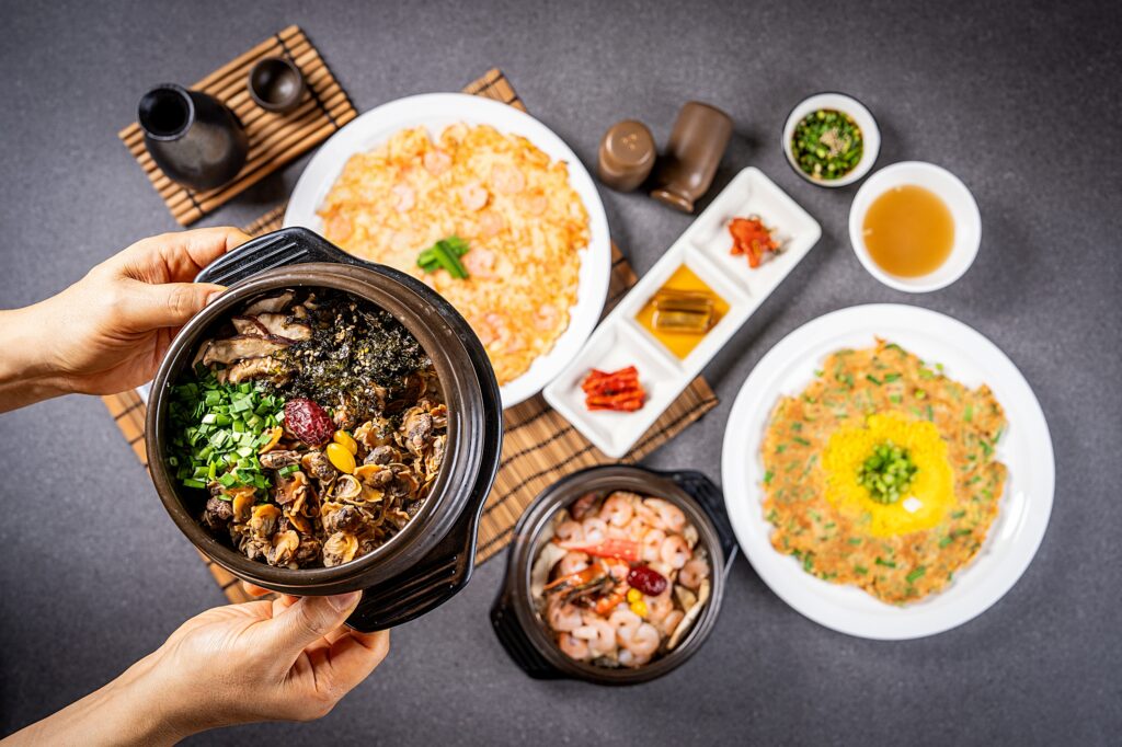한식 촬영컷
