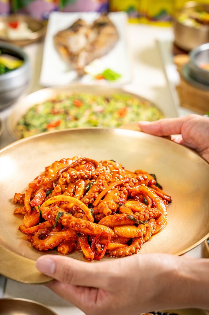 반찬 전체샷